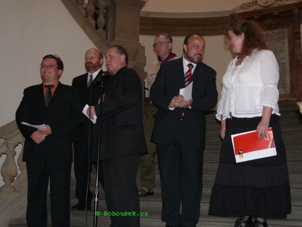 Zahjen vstavy v Praze 15.5.2007