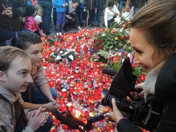 Naten na Nrodn td (Foto Magdalena Zindulkov)