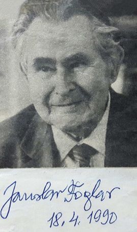 Foglar - podpis pro tensk klub Hoi od Trilobit skly