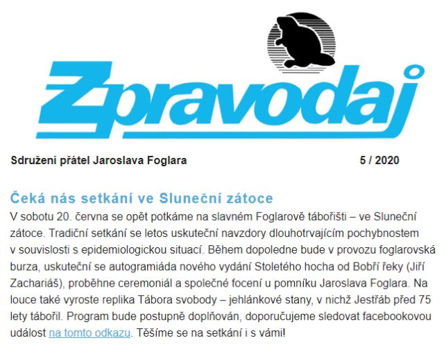 Zpravodaj SPJF 5/2020