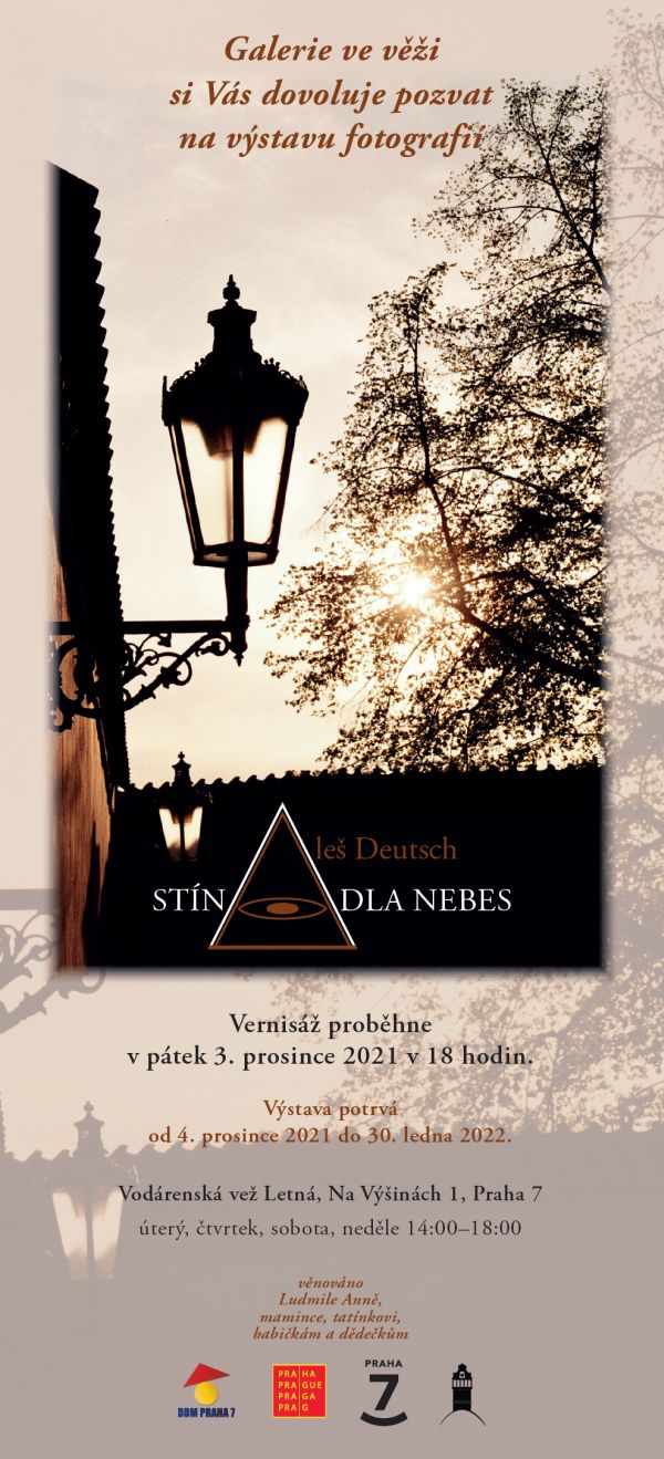 Stnadla nebes - fotografick vstava Alee Deutsche