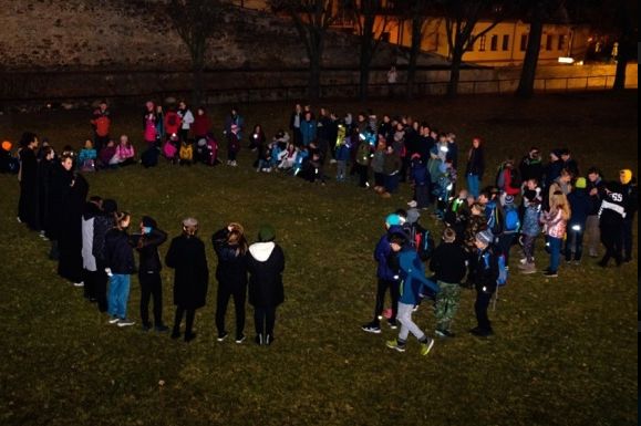 Tebsk poboka SPJF - astnci akce Poselstv ze Stnade