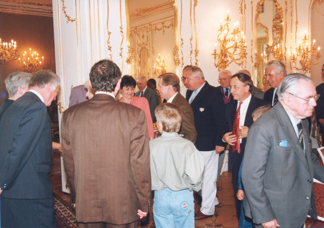 Setkn Jaroslava Foglara s Vclavem Havlem 25. 5. 1994