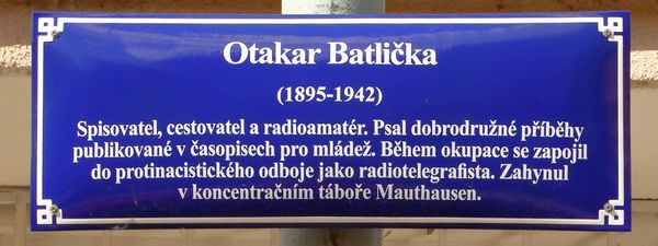 Otakar Batlika - informan tabule